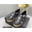 Chanel Printed Lambskin Espadrilles G38628 Black 2022