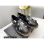 Chanel Printed Lambskin Espadrilles G38628 Black 2022