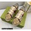 Gucci maxi GG Canvas Espadrilles Beige with Web 2022