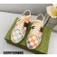 Gucci maxi GG Canvas Espadrilles Multicolor with Web 2022