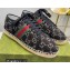 Gucci maxi GG Canvas Espadrilles Black with Web 2022