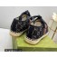 Gucci maxi GG Canvas Espadrilles Black with Web 2022