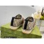 Gucci maxi GG Canvas Espadrilles Bee Beige with Web 2022
