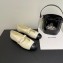 Chanel Ballerinas G38897 Lambskin Ivory/Black 2022