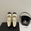 Chanel Ballerinas G38897 Lambskin Ivory/Black 2022