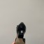 Chanel Heel 3cm Open Shoes G38571 Patent Black 2022