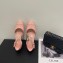Chanel Heel 3cm Open Shoes G38571 Patent Pink 2022