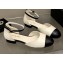 Chanel Lambskin Open Shoes G38959 White 2022