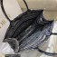 Dior Large Book Tote Bag in Navy Blue Toile de Jouy Stripes Embroidery 2022
