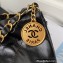 Chanel Shiny Calfskin CHANEL 22 Small Handbag AS3260 Black 2022