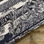Dior Medium Book Tote Bag in Navy Blue Toile de Jouy Stripes Embroidery 2022