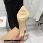Gianvito Rossi Heel 10.5cm TPU Plexi Ribbon d'Orsay Slingback Pumps PVC Glitter Silver 2022
