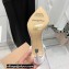 Gianvito Rossi Heel 10.5cm TPU Plexi Ribbon d'Orsay Slingback Pumps PVC White 2022