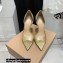 Gianvito Rossi Heel 10.5cm TPU BREE Plexi Sandals PVC Glitter Gold 2022