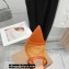 Gianvito Rossi Heel 10.5cm Alisa Mules Orange 2022