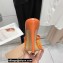 Gianvito Rossi Heel 10.5cm Alisa Mules Orange 2022