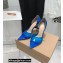 Gianvito Rossi Heel 10.5cm TPU BREE Plexi Sandals PVC Blue 2022