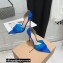 Gianvito Rossi Heel 10.5cm TPU BREE Plexi Sandals PVC Blue 2022