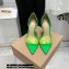 Gianvito Rossi Heel 10.5cm TPU BREE Plexi Sandals PVC Green 2022