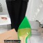 Gianvito Rossi Heel 10.5cm TPU BREE Plexi Sandals PVC Green 2022