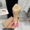 Gianvito Rossi Heel 10.5cm TPU Plexi ELLE Mules PVC Pink 2022