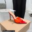 Gianvito Rossi Heel 10.5cm TPU Plexi ELLE Mules PVC Red 2022