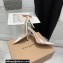 Gianvito Rossi Heel 10.5cm TPU Plexi ELLE Mules PVC White 2022