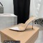 Gianvito Rossi Heel 10.5cm TPU Plexi ELLE Mules PVC White 2022