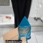 Gianvito Rossi Heel 10.5cm Alisa Mules Blue 2022