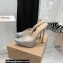 Gianvito Rossi Heel 13.5cm Platform 3cm TPU Plexi BETTY Mules PVC Glitter Silver 2022