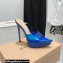 Gianvito Rossi Heel 13.5cm Platform 3cm TPU Plexi BETTY Mules PVC Blue 2022