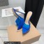 Gianvito Rossi Heel 13.5cm Platform 3cm TPU Plexi BETTY Mules PVC Blue 2022
