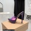 Gianvito Rossi Heel 13.5cm Platform 3cm TPU Plexi BETTY Mules PVC Purple 2022
