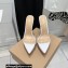 Gianvito Rossi Heel 13.5cm Platform 3cm TPU Plexi BETTY Mules PVC White 2022