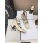 Dior Heel 4cm Calfskin D-Doll Pumps with Ankle Strap Creamy 2022