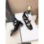 Dior Heel 4cm Calfskin D-Doll Pumps with Ankle Strap Black 2022
