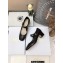 Dior Heel 4cm Calfskin D-Doll Pumps Black 2022