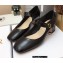 Dior Heel 4cm Calfskin D-Doll Pumps Black 2022