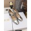 Dior Heel 7cm Calfskin D-Doll Pumps Silver 2022