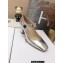 Dior Heel 7cm Calfskin D-Doll Pumps Silver 2022