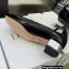 Dior Heel 3.5cm Patent Calfskin La Parisienne Pumps Black 2022
