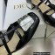 Dior Heel 3.5cm Patent Calfskin La Parisienne Ballerina Flats Black 2022