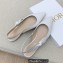 Dior J'Adior Slingback Ballerina Flats in Cotton Embroidery White 2022