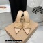 Gianvito Rossi Heel 10.5cm Alisa Mules Nude 2022