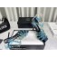 Versace Heel 9.5cm Artifact Jeweled Caged PVC Medusa Jelly Sandals Blue 2022