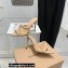 Gianvito Rossi Heel 10.5cm Alisa Mules Nude 2022