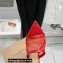 Gianvito Rossi Heel 10.5cm Alisa Mules Red 2022