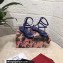 Dolce & Gabbana Nappa leather DG thong sandals Blue with Ankle Strap 2022