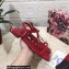 Dolce & Gabbana Nappa leather DG sandals Red 2022