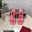 Dolce & Gabbana Nappa leather DG sandals Pink 2022